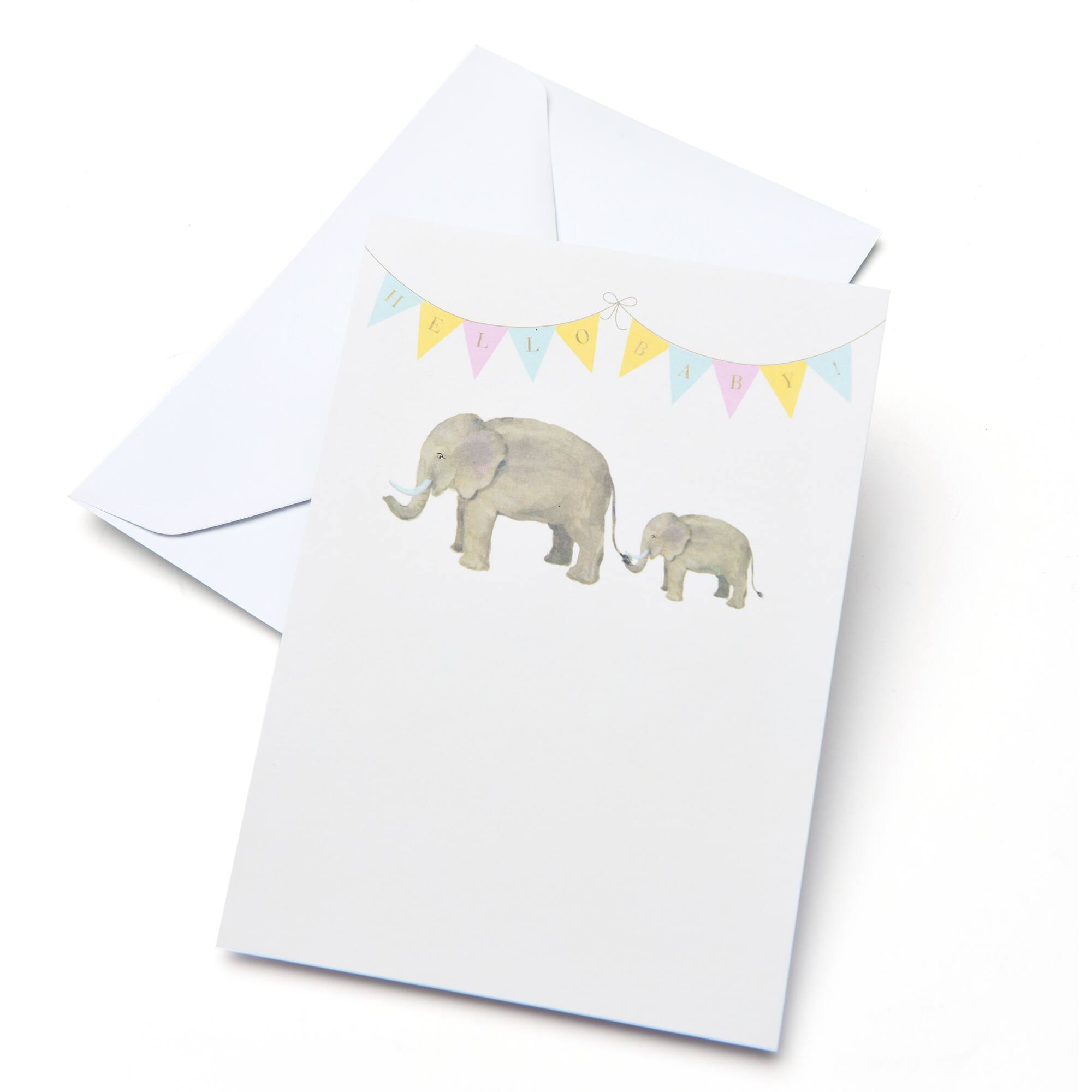 Elephant Flat Cards & Envelopes by Recollections™, 5" x 7"